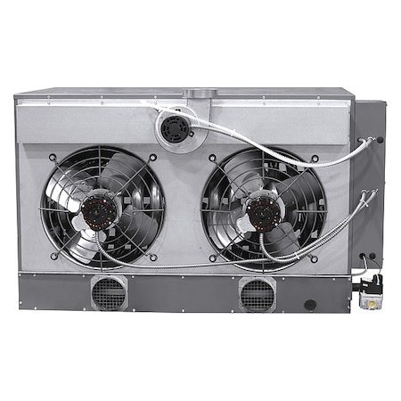 Dayton Gas Wall and Ceiling Unit Heater, NG, 350,000, 5,600 cfm, Direct, Propeller, 3/4 in 55FG73