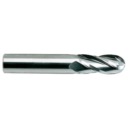 Yg-1 Tool Ball End Mill, 0.375 in, Carbide 41584 | Zoro