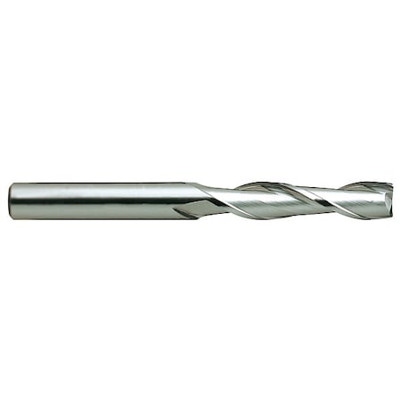Yg-1 Tool Square End Mill, 0.125 in, Carbide 54558