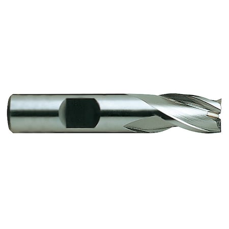 Yg-1 Tool Square End Mill, 0.21875 in, Cobalt 22277