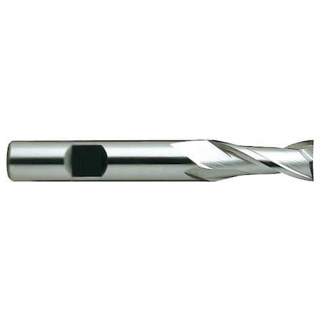Yg-1 Tool Square End Mill, Single End, 3/8", HSS 15002
