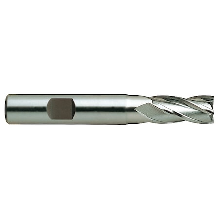 YG-1 TOOL CO Sq. End Mill, Single End, HSS, 7/32 07045