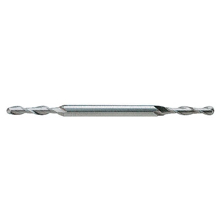 Yg-1 Tool Square End Mill, Double End, 5/32", Cobalt 57268