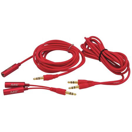 Mobilespec Stereo Audio Cable Kit, Plastic, 5.60" H MBS12402