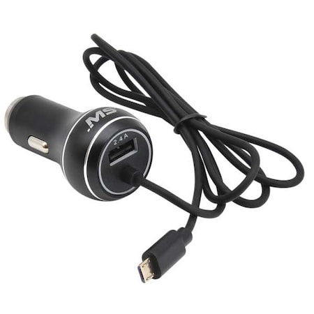 Mobilespec USB Car Charger, 1 Output Connector MBS03120