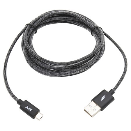 Mobilespec Charger/Sync USB Cable, 9 ft Cable Length MBS06111
