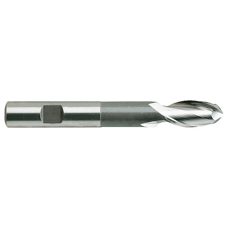 Yg-1 Tool Ball End Mill, 0.75 in, HSS 42109