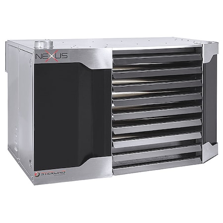 Sterling Gas Wall and Ceiling Unit Heater, NG, 200,000, 3,232 cfm, Direct, Propeller, 1/2 in 11HU200A1NS1110B