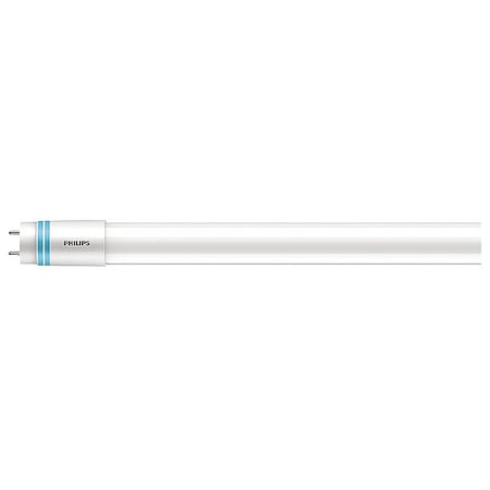 Philips 16 W, Linear LED Bulb, White, T8, 5000K Temp. Frosted, Non-Dimmable 16T8/LED/48-850/UF18/G 10/1