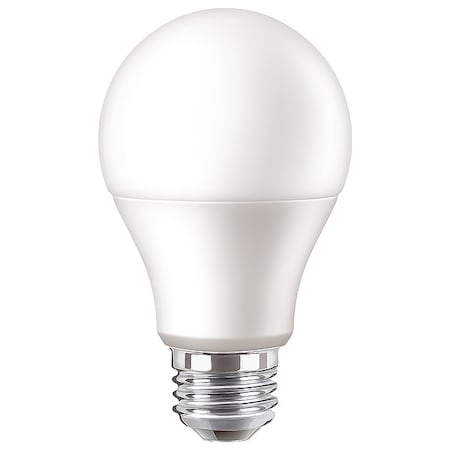 Pila 10.5 W, Compact LED Bulb, White, A19, 2700K Temp. Frosted, Non-Dimmable, PK8 929001359733