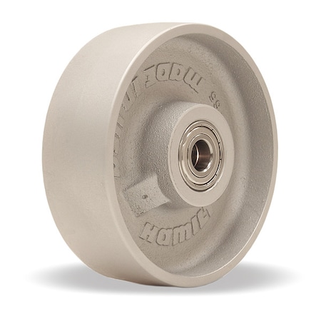 Zoro Select Caster Wheel, 6"dia, 1,100 lb, Silver W-620-HMB-1/2