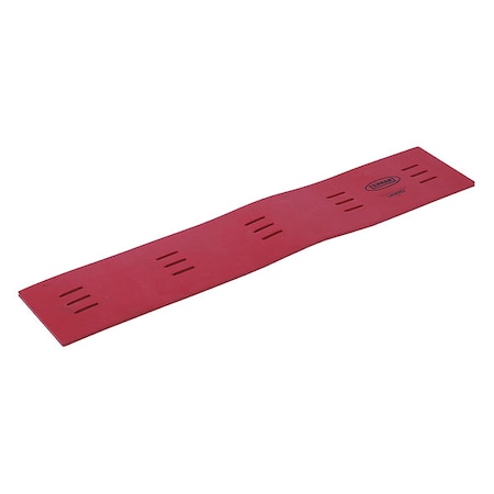 Tennant Inner Squeegee Blade, Premium Rubber, Red 1216319