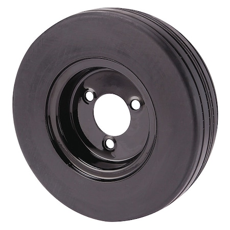 Tennant Sweeper Tire, 3 1/2 in L, Rubber, Black 369345