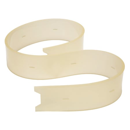 Tennant Rear Squeegee Blade, Polyurethane, Natural 1038680