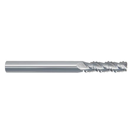Zoro Select Corner Chamfer End Mill, 3/16", Carbide 256-187625