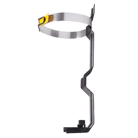 Rusoh Fire Extinguisher Bracket, Marine/Vehicle Bracket, Metal, For Tank Weight 5 lb 85995