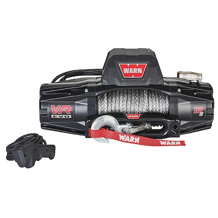 Warn Electric Winch, 12VDC, 12000 lb. Capacity 103255