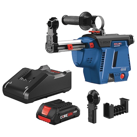 Bosch Mobile Dust Extractor Kit, 13-39/64" L GDE18V-26DB15