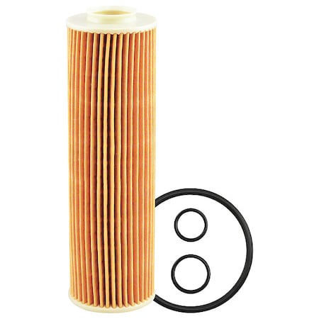 Baldwin Filters Oil Filter Element, 6-5/32"L, (3) O-Rings P40112