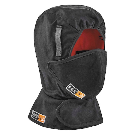 Ergodyne Winter Liner, Over the Head, Black 6876