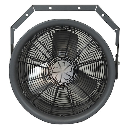 Fostoria High-Velocity Industrial Fan, 16 in Blade Dia, 3 Blades, 1 Speeds, 120V AC, 23 5/8 in W HV-18-120