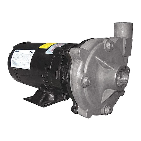 DAYTON Straight Centrifugal High Head Pump, 1 HP 55JJ73