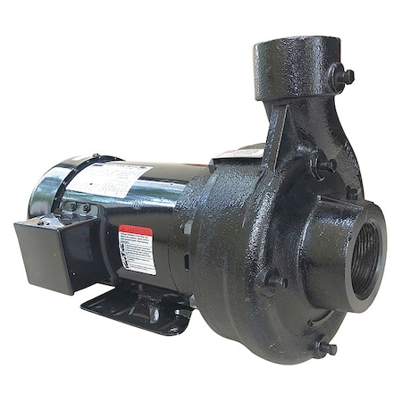 Dayton Centrifugal Pump, 3 Ph, 230/460VAC 55JJ37