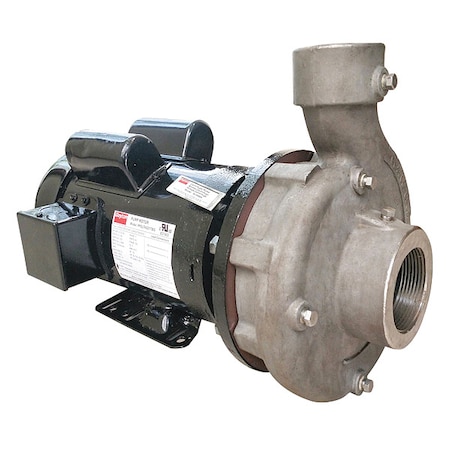 Dayton Centrifugal Pump, 3 HP, 1 Ph, 230VAC 55JJ66