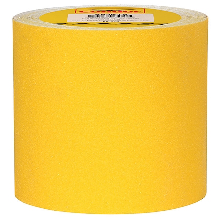 Condor Anti-Slip Tape 46 Grit Size, 6 in W x 60 ft L, 0.03 in Thick GRAN15290