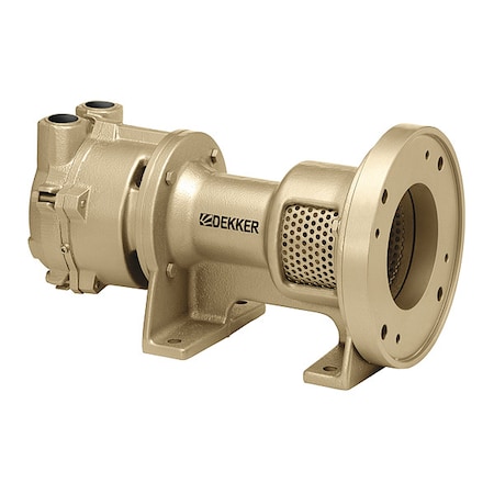 Dekker Vacuum Technologies Liquid Ring Vacuum Pump, 1 Stage, 35 cfm DV0035D-KB4
