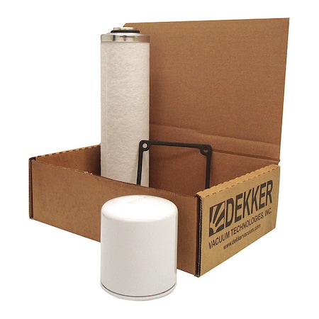 Dekker Vacuum Technologies Repair Kit, Filter Cartridge, Vane, Dekker K9801023