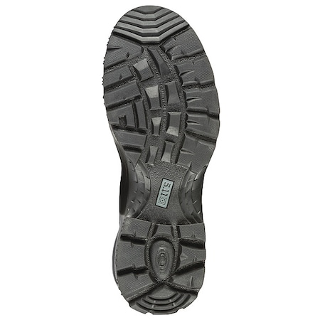 5.11 Military/Tactical Boot, Nylon Upper, Rubber Outsole, Plain Toe, Side Zipper, Black, 11-1/2 D 12391