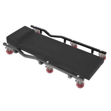 Whiteside Creeper, 4-5/8" H, Steel, 6 Wheels 34VHD6VIP