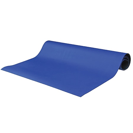 Scs Static Dissipative Mat, Blue, 30" W 8903