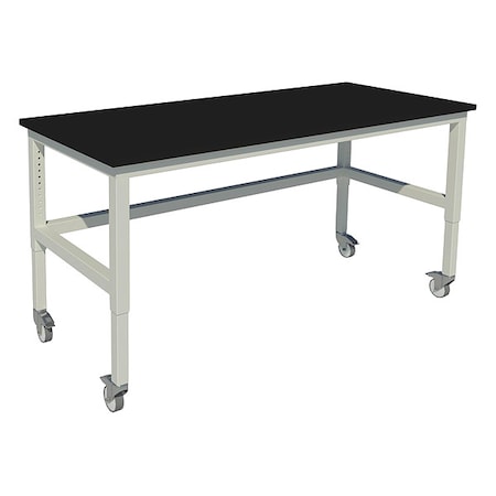 INSTOCK Adjustable Table, 960 lb. Cap., 48"W, 30" D GRHD-4830-CAP