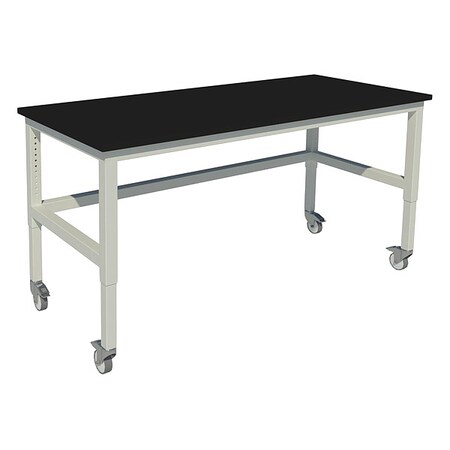 Instock Adjustable Table, 960 lb. Cap., 72"W, 24" D GRHD-7224-CAE