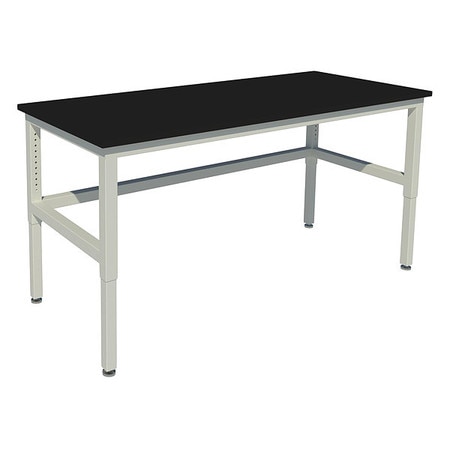 INSTOCK Adjustable Table, 2000 lb. Cap., 96"W, 36"H GRHD-9624-AP