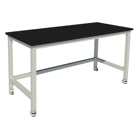Instock Adjustable Table, 960 lb. Cap., 84"W, 36" H GRHD-8424-HCFP