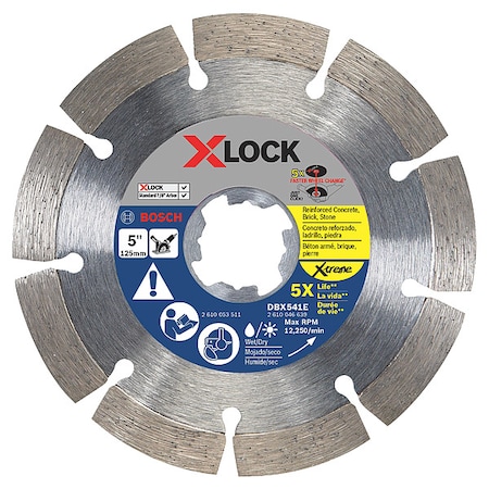 Bosch Diamond Blade, 7/8" Arbor Size DBX541E