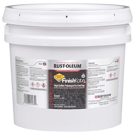 Rust-Oleum Floor Coating Kit, Gloss, 1 gal. 353015
