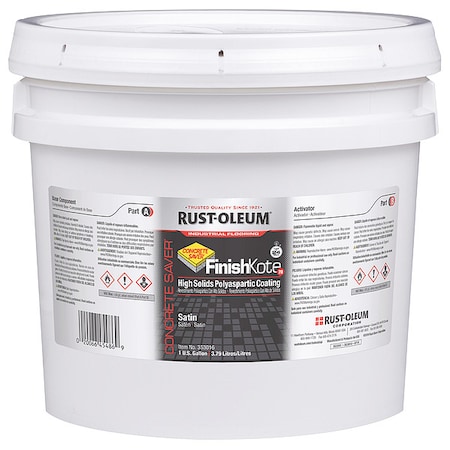 Rust-Oleum Floor Coating Kit, Satin, 1 gal. 353016
