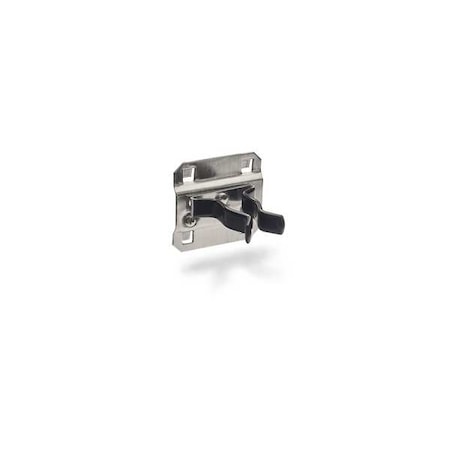 Triton Products 3/4 In. to 1-1/4 In. Hold Range Vinyl-Dipped Stainless Steel Extended Spring Clip for SS LocBoard, PK3 V63107