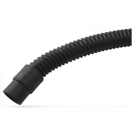 Nilfisk Vacuum Hose, 20 ft L, Black, Vinyl L01716420