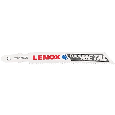 Lenox JigsawBlade, 3.625 in L, Bi-Metal, TPI-14, 3PK 1991595