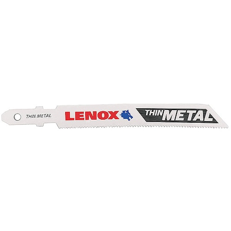 Lenox JigsawBlade, 3.625 in L, Bi-Metal, PK3, TPI-24 1991601