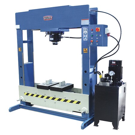 Baileigh Industrial C-Clamp Press, 110 tons Cap., Electric HSP-110M-1500-HD-1.0
