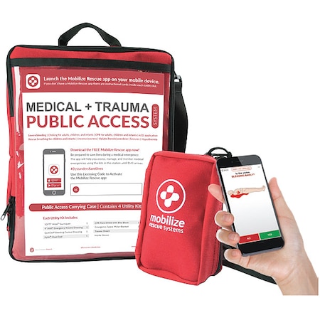 Zoll Compact Rescue System, Nylon Bag, 1 Components, 20 People Served 8911-005000-01