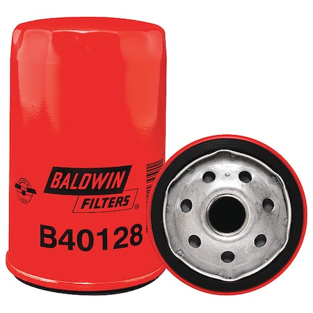 Baldwin Filters Oil Filter, Spin-On, 4-27/32" L B40128