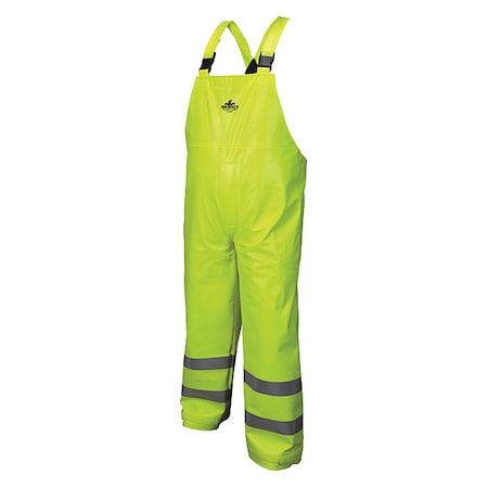Mcr Safety Flame Resistant Pants, 11 cal/sq cm, 4XL 11 oz PVC BJ238BPX4