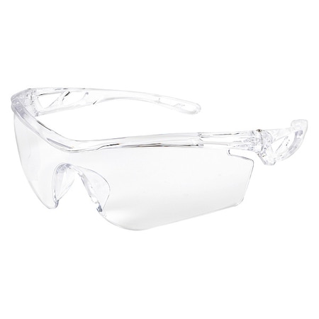 Mcr Safety Checklite (CL4), Safety Glasses, Duramass Hard Coat, Polycarbonate Lens, Clear Frame, Frameless CL410